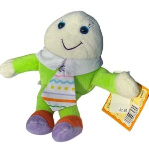 Commonwealth Humpty Dumpty Mother Goose Bean Bag Plush 6in Vintage 1998